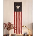 thumbnail image 3 of Heritage American Flag Banner 20"W, 96"L | 250th USA Independence Day Patriotic Outdoor & Indoor Decoration | Red, White & Blue Stars and Stripes Banner for Home, Garden, Porch, Patio, 3 of 9