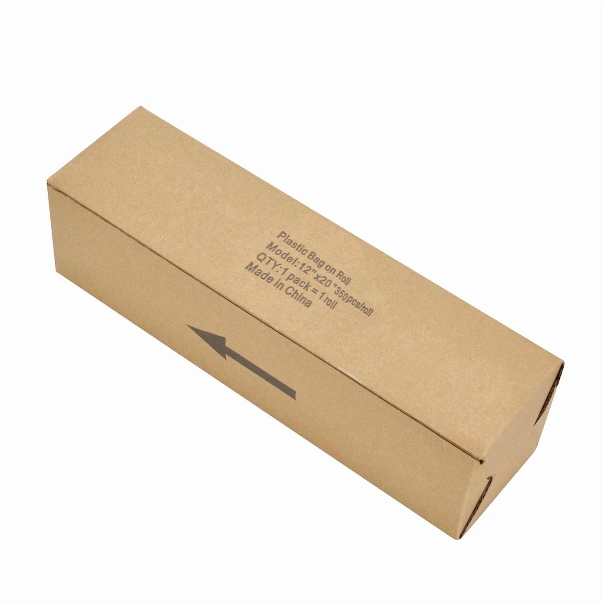 CIRCLE- 1 Roll 350 Bags 12" X 20" Plastic Produce Clear Bag On Roll Kitchen Food Storage