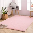 thumbnail image 4 of Lochas Fluffy Shag Area Rugs Soft Rugs for Living Room Bedroom Indoor Decor Nursery Carpet, 4'x6',Pink, 4 of 8