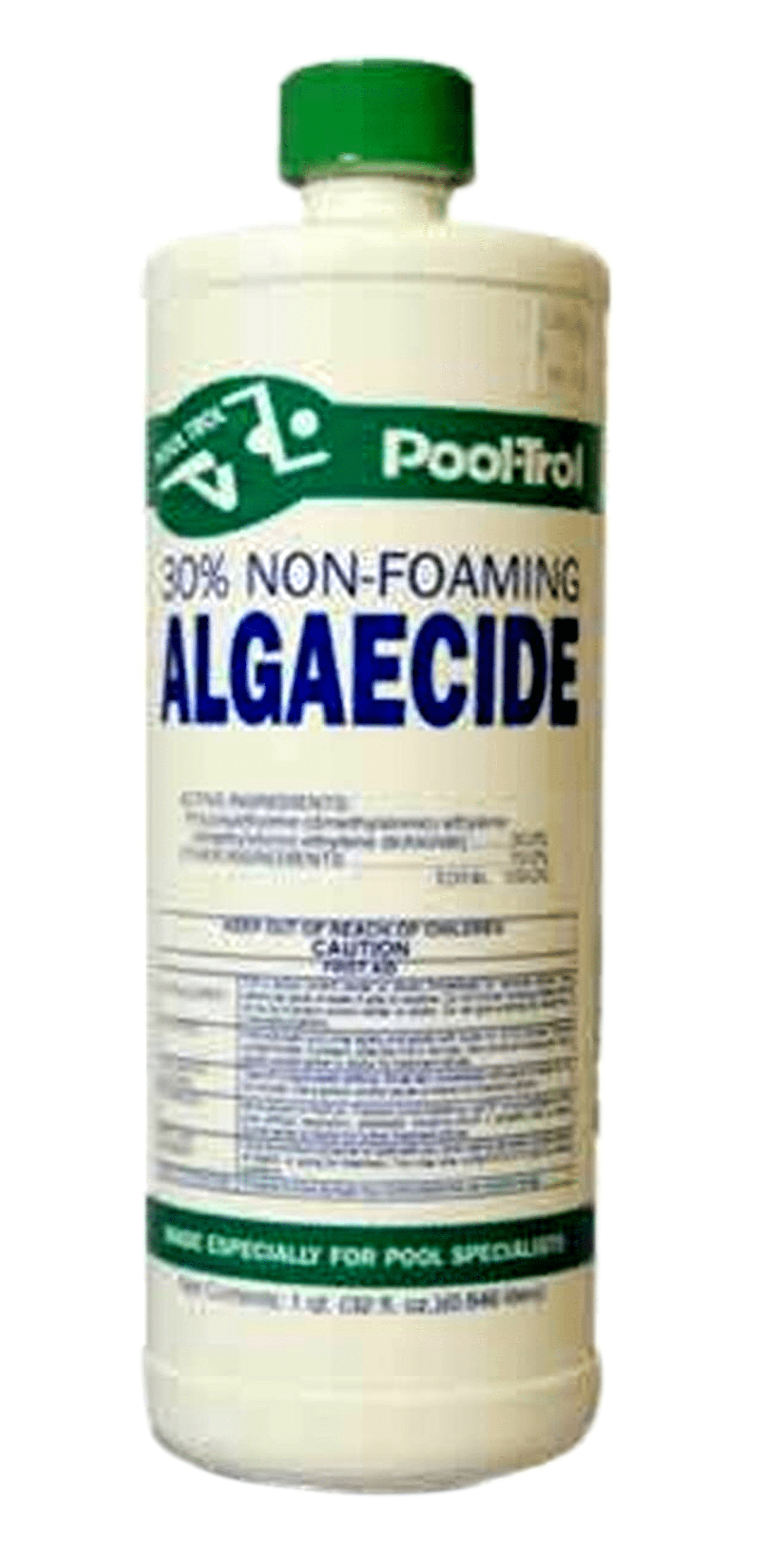 Qualco Chemicals 50625 Pool Trol(R) 1 Qt 30 NonFoaming Algaecide 12