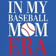 thumbnail image 3 of In My Baseball Mom Era Women's V-Neck T-shirt Funny Mom of Boys Best Team Supporter Mother Active Sports Child Mommy Tee, 3 of 7