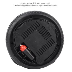Portable Car Air Compressor Tire Inflator with Visual Gauge for Cars, Bikes, Motorcycles - Fast Inflating