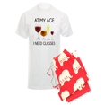 thumbnail image 1 of CafePress - At My Age I Need Glasses - Men's Light Pajamas, 1 of 1