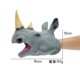 thumbnail image 1 of Rhinoceros Boys & #39; Juguetes guantes de dinosaurio de goma suave modelo de cabeza de animal de simulación Afortunado Sencillez, 1 of 2