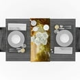 thumbnail image 3 of Olive Trees Green Forest Table Runner Party Wedding Champagne Decoration Table Runners Dining Room Restaurant Table Gadget, 3 of 5