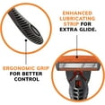 thumbnail image 3 of BIC Comfort 3 Hybrid Men's Disposable Razor, Black, 1 Count, 3 of 8