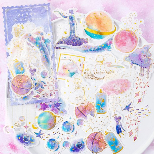 DIY Pegatinas Manual Álbum Estampado Papel Washi para Niñas (B)