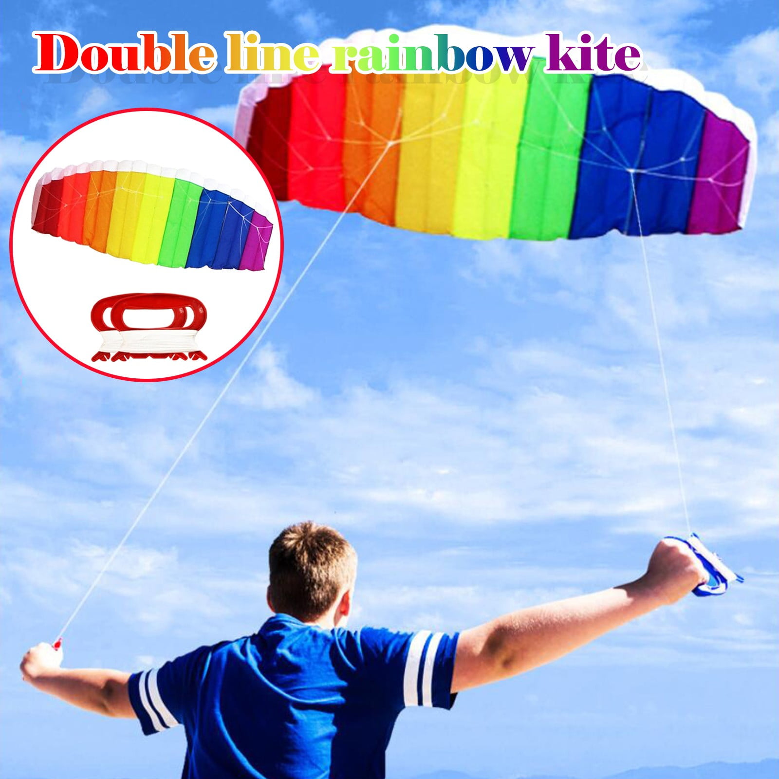 Professional Line Stunt Kite With And Good Flying 30M Line New 