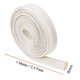 thumbnail image 2 of Protectores de cable de aislamiento Uxcell, manga de fibra de vidrio blanca de 3.3 pies y 8 mm de alta temperatura, 2 of 5