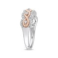 thumbnail image 3 of Everly Women's Diamond 10k Rose Gold Ring, 3 of 6