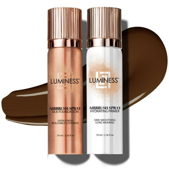 Kit de Base en Spray y Prebase Airbrush LUMINESS Silk
