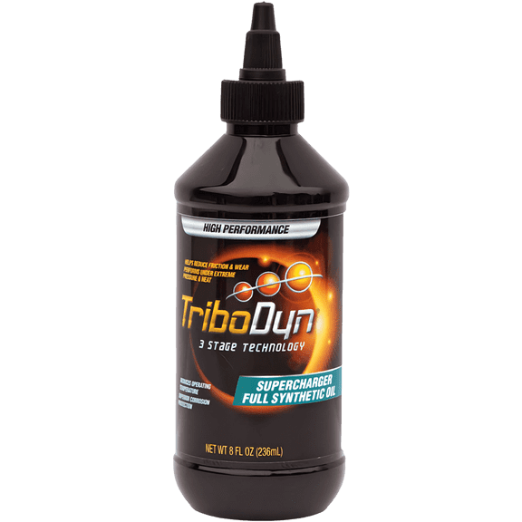 TriboDyn Ceramic Full Synthetic Supercharger Oil, 20-90F Drop, 8oz