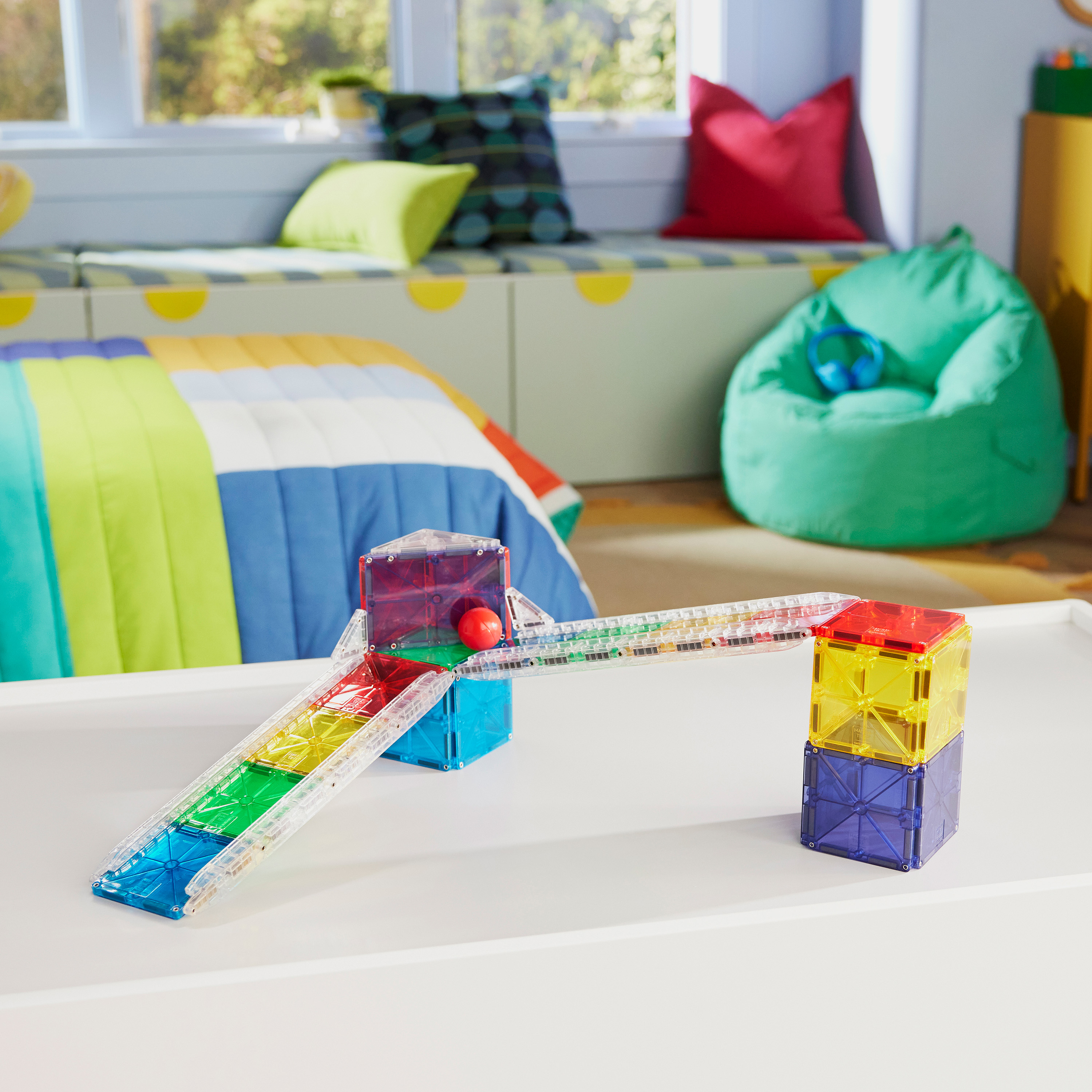 Magna-Tiles Rail Racers 8-Piece Rail Pack Expansion photo 5