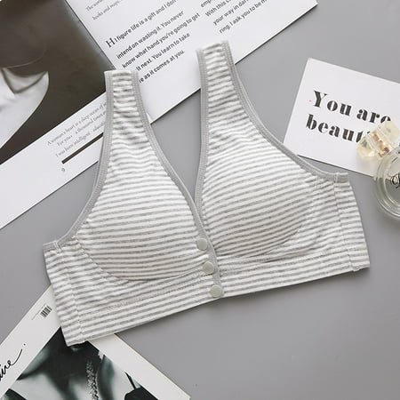 

WQJNWEQ Bras Clearance Summer Fall Women Feeding Nursing Pregnant Maternity Bra Breastfeeding Underwear Gray