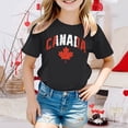 thumbnail image 2 of MEZZALL T-Shirt à Manches Courtes pour Filles, Col Rond, Été, Coupe Décontractée, Basique, Noir, 12-13 Ans, 2 of 4