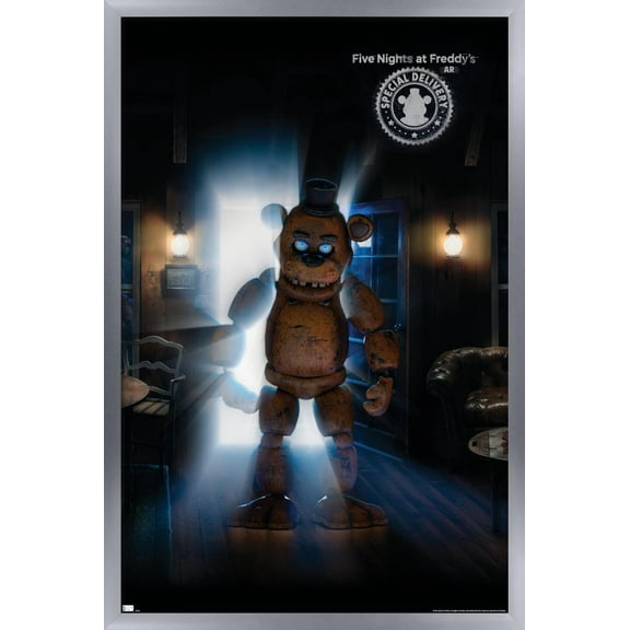 Five Nights at Freddy's: Special Delivery - Triptych 2 Wall Poster, 22.375" x 34", Framed