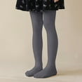 thumbnail image 2 of Otqutp Toddler Girls Fleece Thermal Tights Footed Full Length Stretchy Warm Leggings Kids School Dance Opaque Pantyhose, 2 of 7