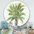 thumbnail image 2 of Designart 'Mixed Botanical Greens palms IV' Art Mural en Métal Style Ferme - Disque de 36, 2 of 5