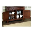 thumbnail image 3 of Homestyles Aspen Wood Buffet Table/Sideboard in Mahogany Brown, 3 of 6