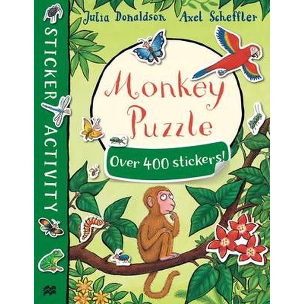 Monkey Puzzle Sticker Book (Paperback)