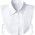 thumbnail image 4 of Fake Collar Detachable Dickey Collar Blouse Half Shirts Peter Pan Faux False Collar for Women & Girls Favors, 4 of 17