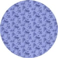 thumbnail image 1 of Ahgly Company Machine Washable Indoor Square Transitional Day Sky Blue Area Rugs, 3' Square, 1 of 7