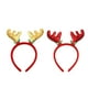 thumbnail image 1 of 2 diademas navideñas decorativas con lentejuelas y cuernos de ciervo para fiestas, accesorios de cosplay, diadema navideña creativa con cuernos de ciervo para adultos y niños, color rojo y dorado., 1 of 4