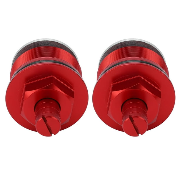 Tapa de horquilla de precarga, 2 piezas Pernos de ajuste de precarga de horquilla de precarga Pernos de tubo de horquilla de precarga Funcionalidad inteligente