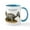 White/Blue Inside, variant on CafePress - Ground Squirrel Mug - 11 oz Ceramic Mug - Novelty Coffee Tea Cup