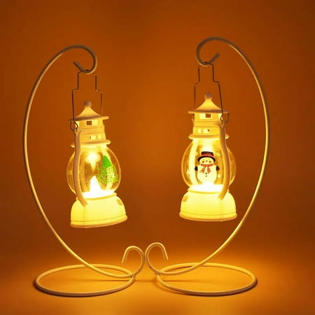 

1pc Christmas Lights Decoration Handheld LED Small Oil Lamps Bedroom LED Night Light