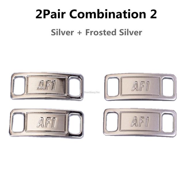 Nueva combinación AF1 Diamond Shoe Charms Zapatillas Cordones Hebilla Calidad Cordones de metal Decoraciones Zapatos de moda Accesorios ESPAÑA Gao Jinjia LED
