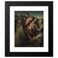 thumbnail image 2 of Francesco Menzocchi 15x18 Black Modern Framed Museum Art Print Titled - The Madonna and Child with Saints (1517 - 1584), 2 of 5