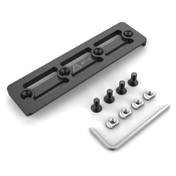 Warrior Tripods Mloc 5in Arca Plate, Aluminum