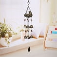 thumbnail image 4 of Viento chime metal windchime sala de estar ventana windbell jardín decoración housewarming vacaciones decoración de cumpleaños suministros Inevent HA028253-00B, 4 of 7