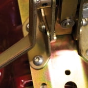 American Shifter Company ASCS2G312S2 GM 4L80E Dual Action Automatic Transmission Shifter Kit ~ 12 Single Bend Arm with Delu by Knob