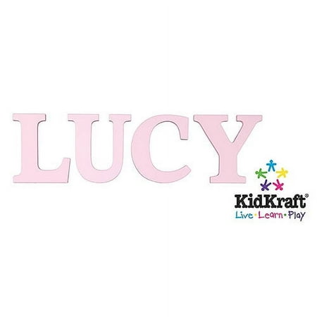 KidKraft - Wood Letter, Pink