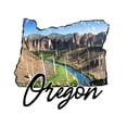 thumbnail image 2 of Marcus Prime 4x14 White Modern Wood Framed Wall Art Titled - Oregon Pride, 2 of 5