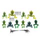 thumbnail image 4 of 10 pcs Fishing Hooks Frog Lure Baits Anti Bite Wire Connectors Fish Tackle Accessories Kit, 4 of 4