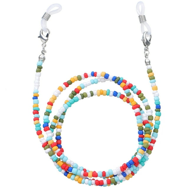 Eyeglass Chain Fashion Bead Decorative Reading Glasses Lanyard Eyewear Retainer