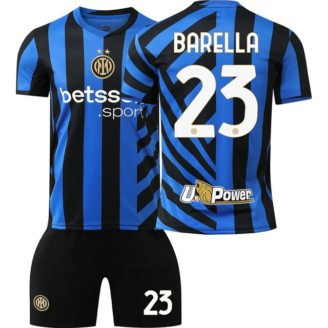 2425 Inter Milan Ensemble de Maillot de Football Domicile