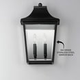 thumbnail image 5 of 40231CLBK Maxim Lighting Sutton Place VX - 2 Light Outdoor Wall Mount-17 Inches Tall and 11 Inches Wide, 5 of 5