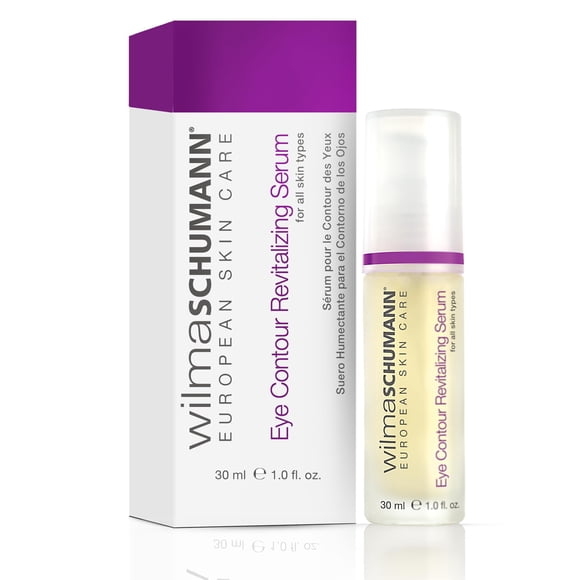 WILMA SCHUMANN Suero revitalizante para el contorno de ojos - Hidrata la piel de los ojos cansada y reduce las líneas finas y las arrugas suero facial para todo tipo de piel - Suero facial hidratante