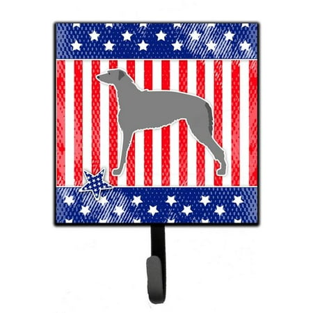 

USA Patriotic Scottish Deerhound Leash or Key Holder