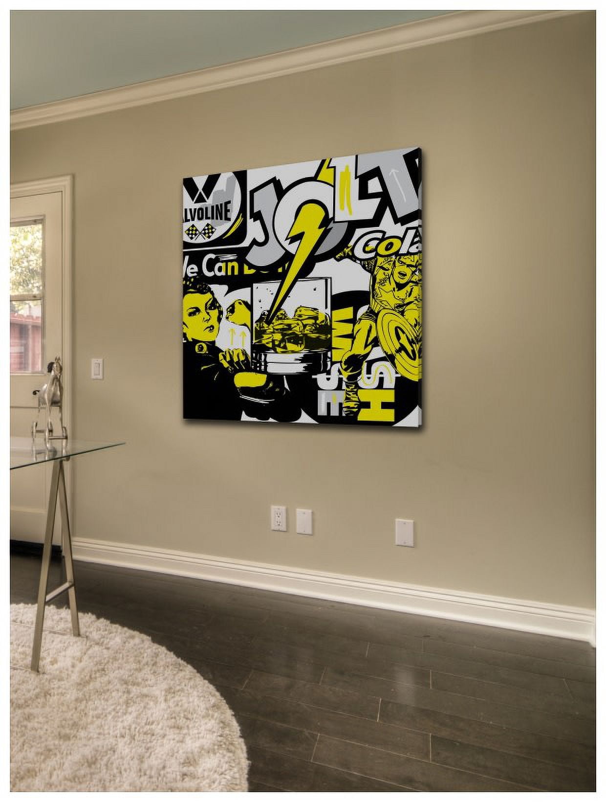 Marmont Hill "Jolt 1" Print on Canvas