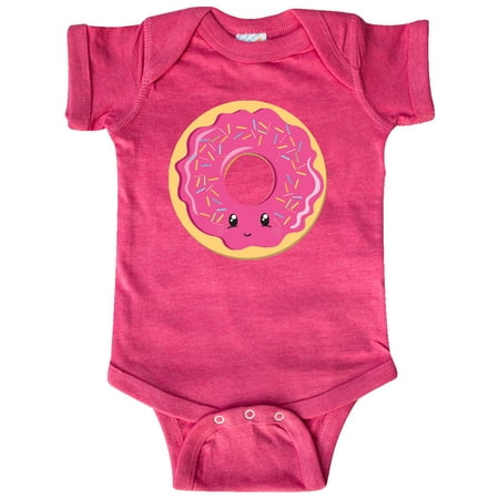 

Inktastic Hot Pink Donut Gift Baby Boy or Baby Girl Bodysuit