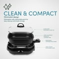 thumbnail image 3 of Aroma® 4Qt. Grillet® 3-in-1 Electric Indoor Grill, Skillet, 3 of 5