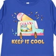 thumbnail image 4 of Inktastic Keep It Cool Ice Cream Truck Boys or Girls Long Sleeve Toddler T-Shirt, 4 of 5