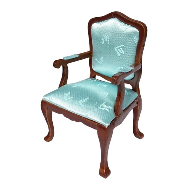 Muebles en miniatura para casa de muñecas a escala 1/12, accesorio de fotografía, mini silla, juguete para niños. Soltero