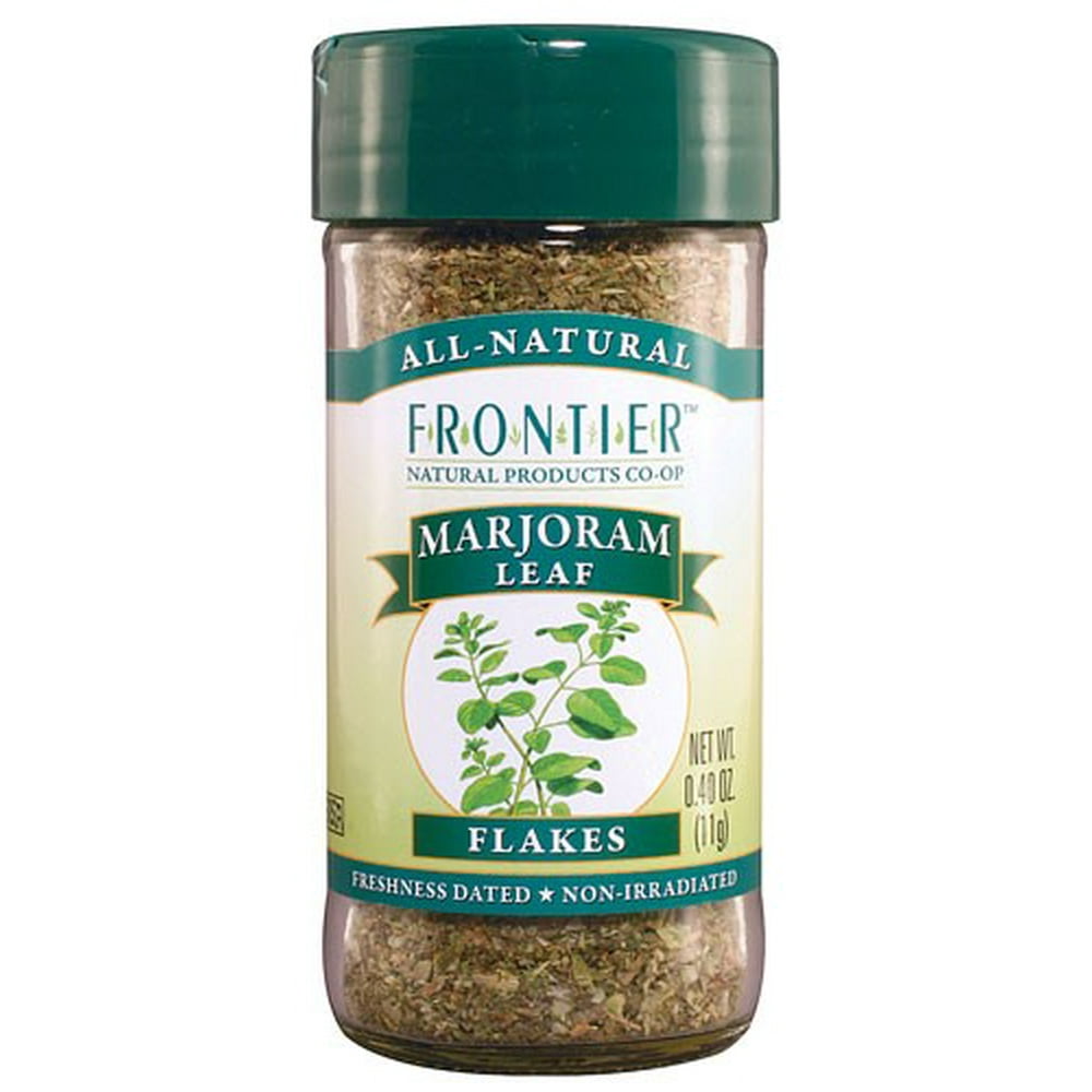 Frontier Natural Products Marjoram Leaf Flakes, 0.4 Oz