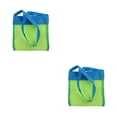 thumbnail image 4 of Bewildely Bolsa de malla de playa plegable arena lejos Tote niños juguetes toalla bolso portátil senderismo viaje piscina cosmético hombro Type4 NO4, 4 of 6